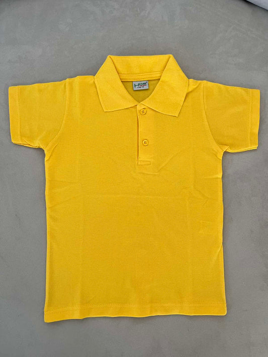 Geltoni Polo marškinėliai